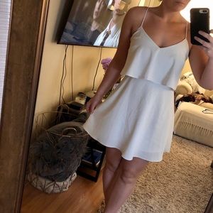 White Layered Dress